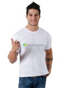 Camiseta Xô Sedentarismo