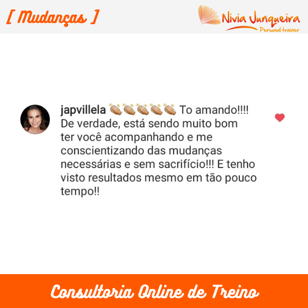 aluna satisfeita com o trabalho de consultoria
