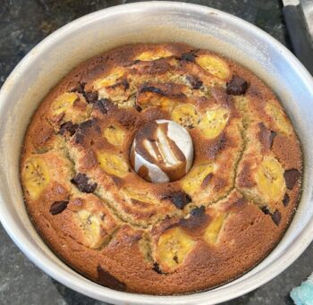 Receita de Bolo de Banana Saudável